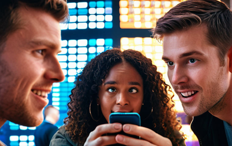 **

Prompt: Close-up shot, diverse group, faces illuminated by smartphone screens, vibrant bokeh background representing data streams. Overlaid text: "Data-Driven Creativity: The New Frontier." Energetic, modern, slightly futuristic vibe. Focus on expressions of curiosity and excitement. High resolution, cinematic lighting.

**