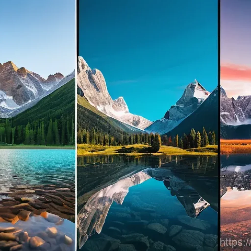 광고홍보 분야 이직 준비 과정 - Here are three image prompts: