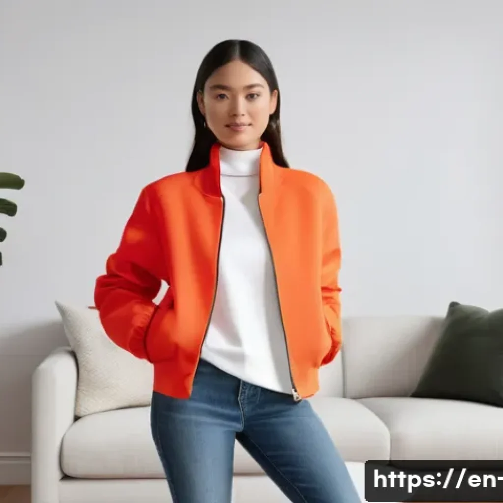 광고홍보사와 독창적인 광고 포맷 - **Immersive AR Fashion Try-On Experience**
A stylish young woman, approximately 20-25 years old,...